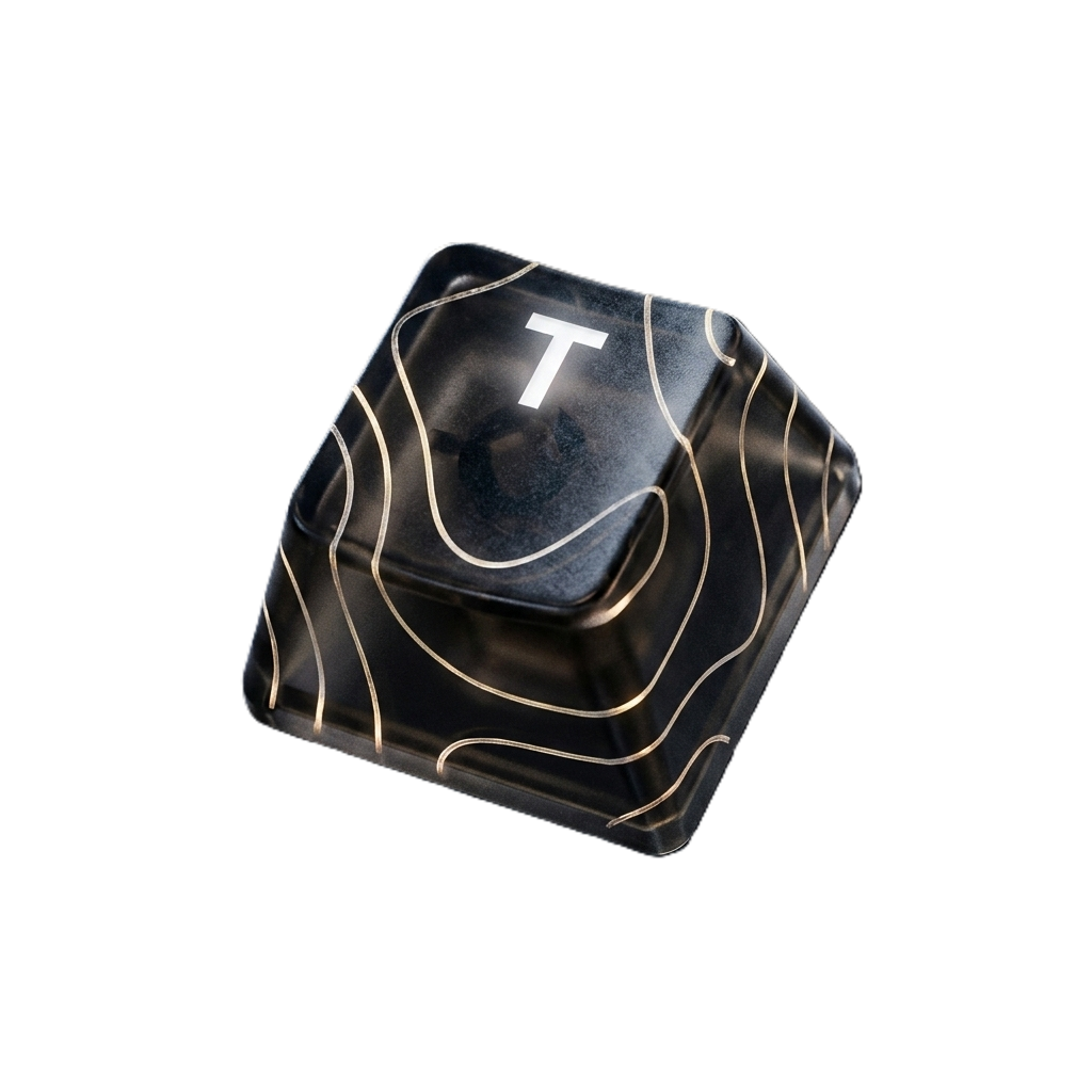 Dark T keycap